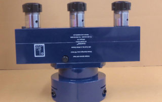 Three Spindle In-Line Drill Head