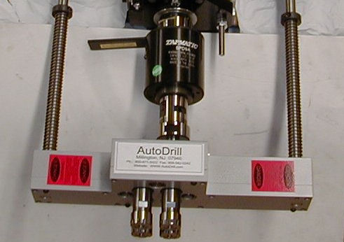 Four Spindle Off-Set Tapping Head